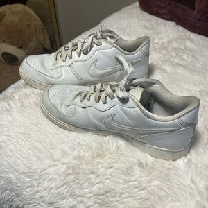 Nike white airforces 12